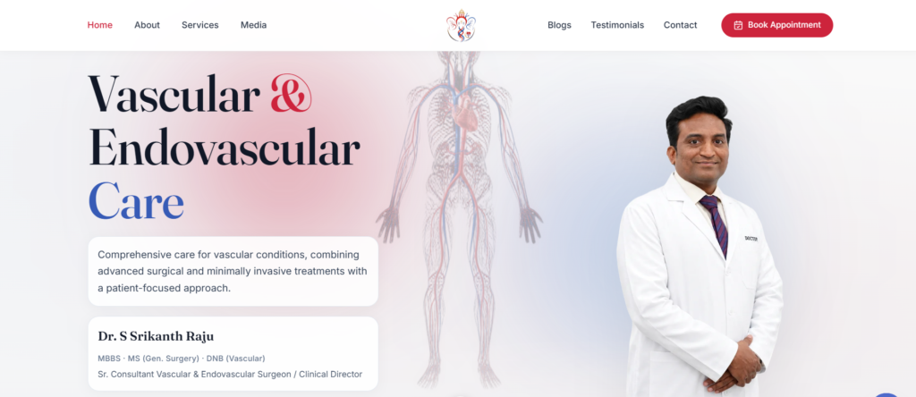 vascular surgeon website